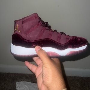 Women’s Air Jordan 11 Retro Heiress Night Maroon